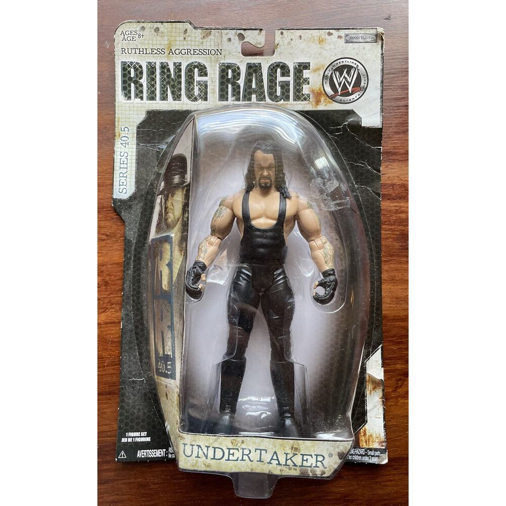 The Undertaker action figure WWE wrestling ruthless aggression ring rage series